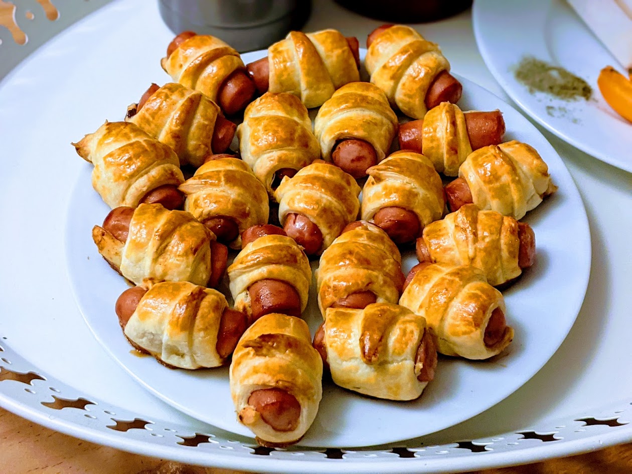 Mini-croissants de saucisse