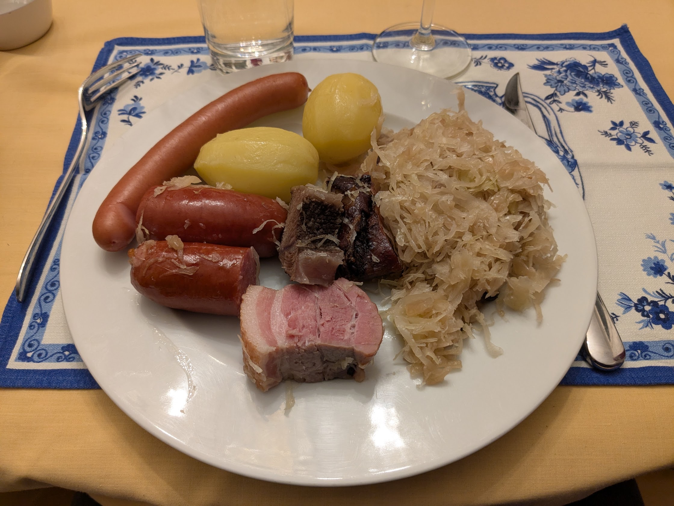 Choucroute garnie