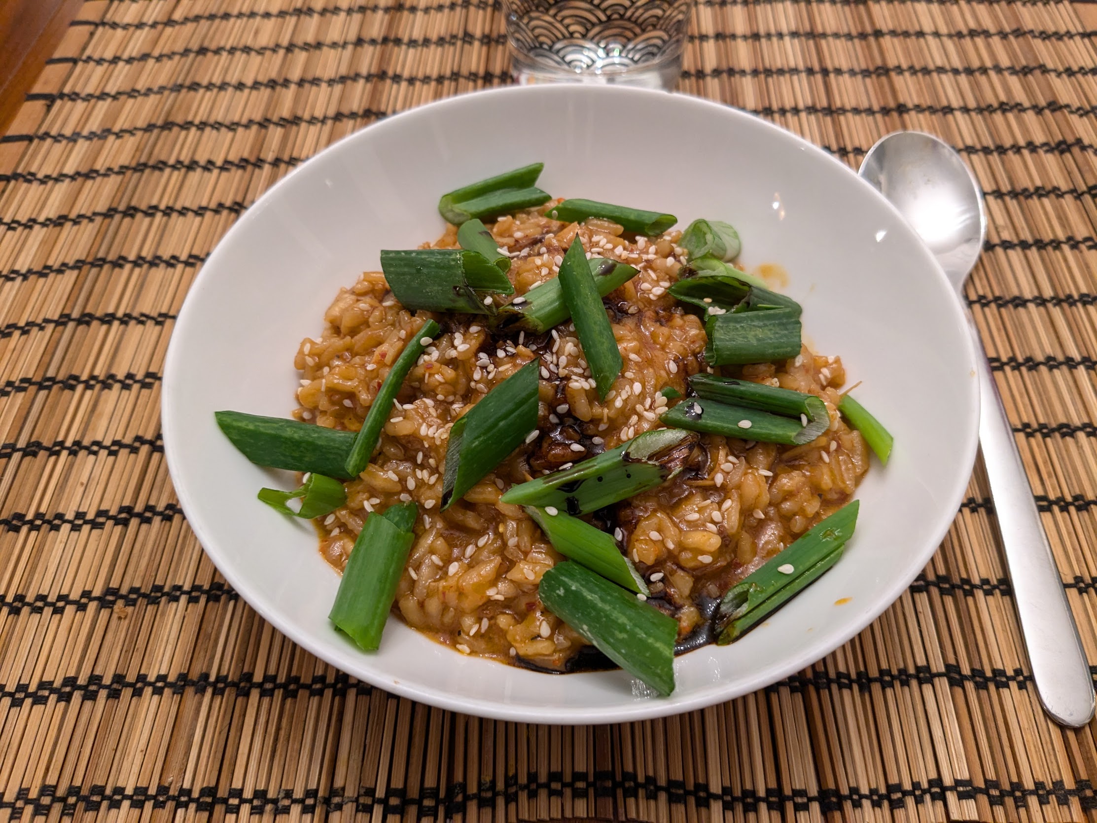 Risotto-minute à la chinoise