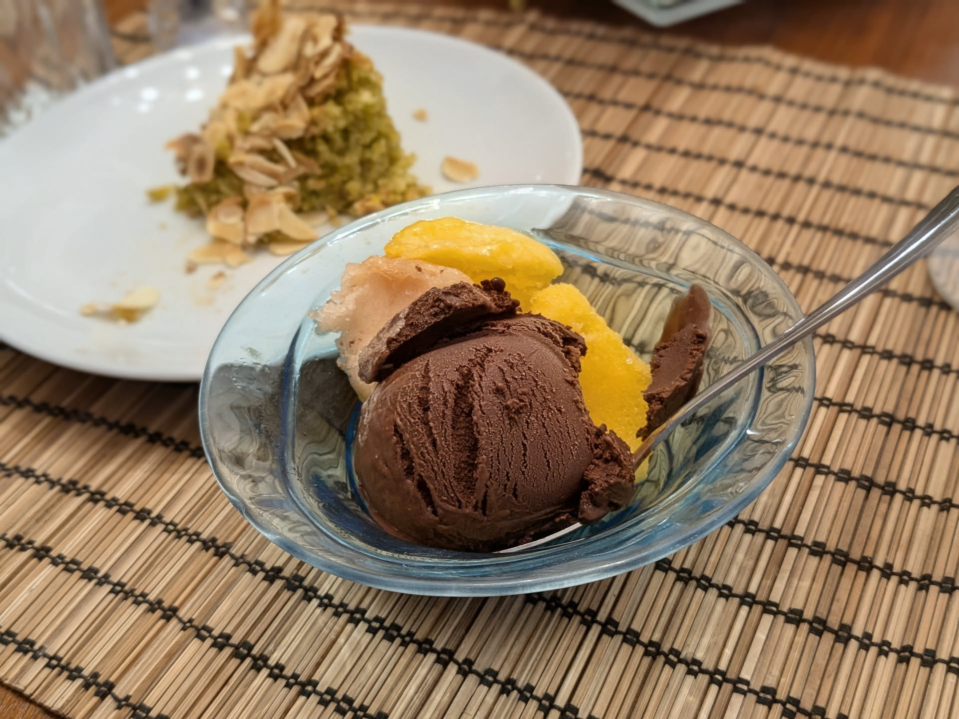 Sorbet au chocolat