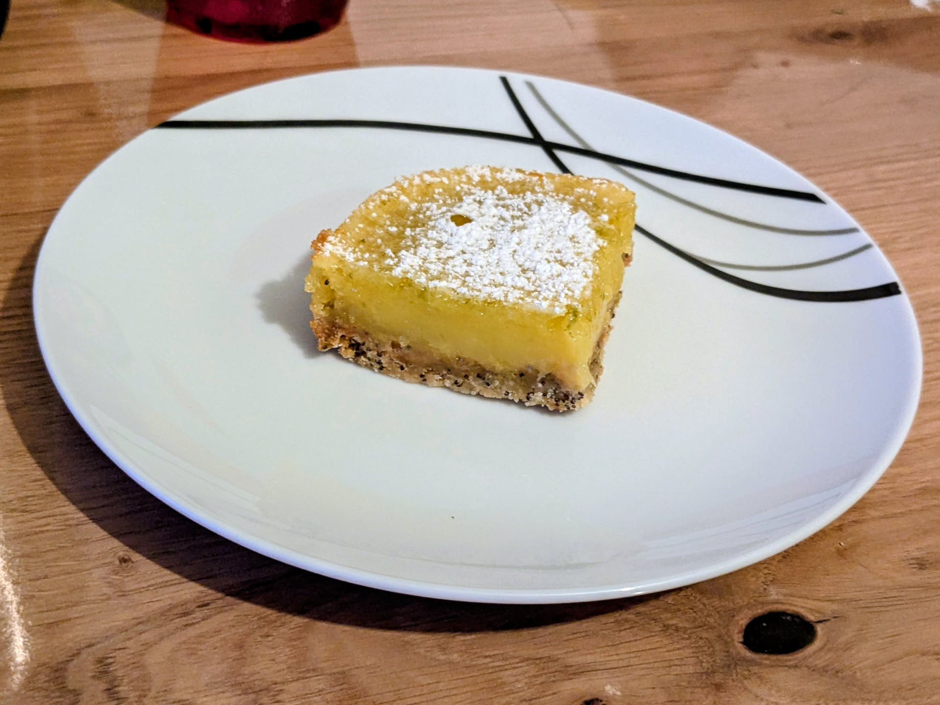 Tarte au citron moderne